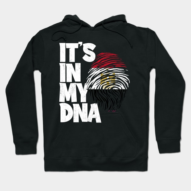 IT'S IN MY DNA Egypt Flag Men Women Kids Hoodie by simonStufios